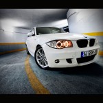 2009 White Bmw 1 Series Exterior