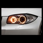2009 White Bmw 1 Series Exterior