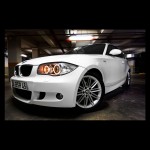 2009 White Bmw 1 Series Exterior