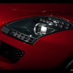 2011 Red Mercedes SLS AMG 6.3 Detail