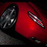 2011 Red Mercedes SLS AMG 6.3 Exterior